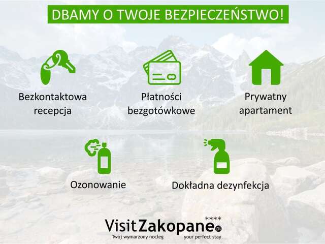 Апартаменты VisitZakopane - Sky Apartment Закопане-4